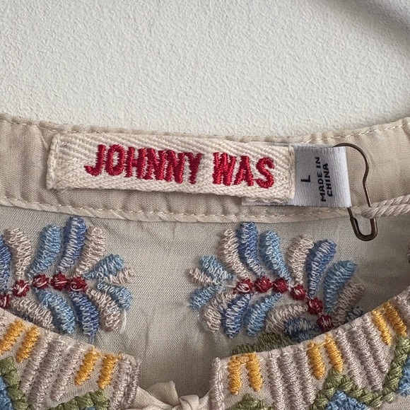 Johnny Was CORIANDER TUNIC-KAREN Women's 100% Cupra
Rayón Size Large - Picture 7 of 11